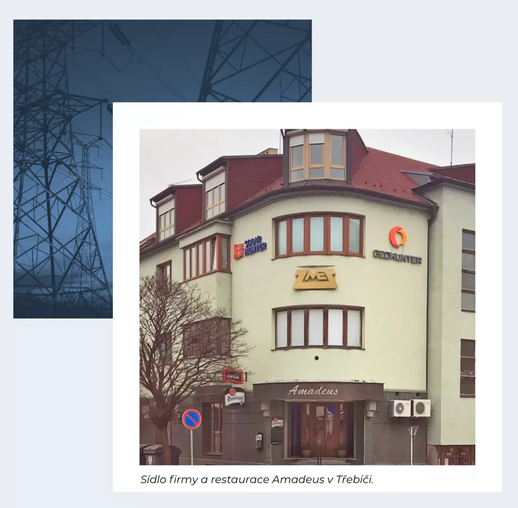 Pracovní vůz ZMES u elektromontážní zakázky