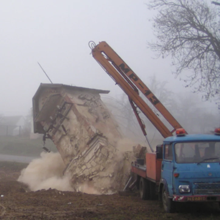 TS - Bourání trafa - Lukov